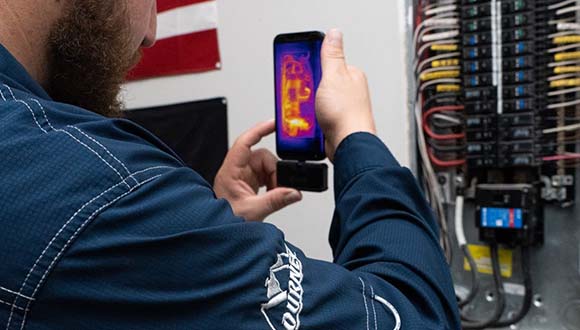 Thermal imaging home inspection services from Journey Home Inspection Services